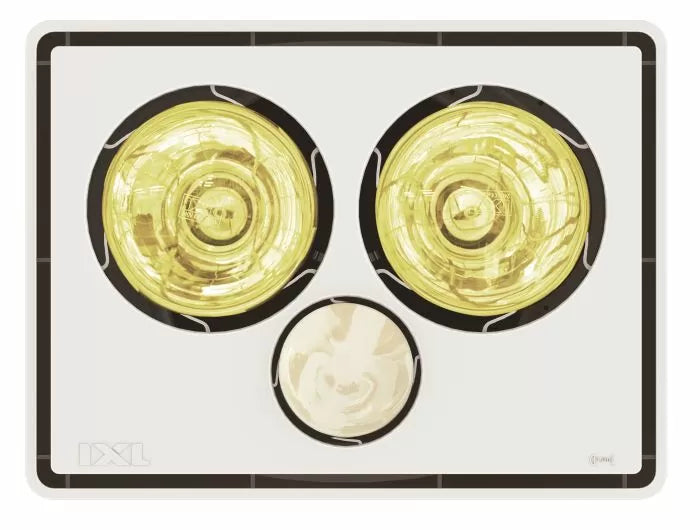 IXL Tastic Vivid 3 in 1 - Bathroom Heater, Exhaust Fan and Light