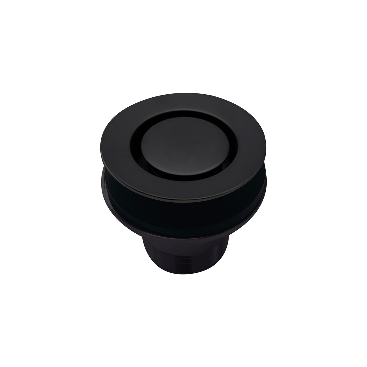 An image of Bath Pop Down® 40mm Bath Plug and Waste With Overflow Black Chrome
