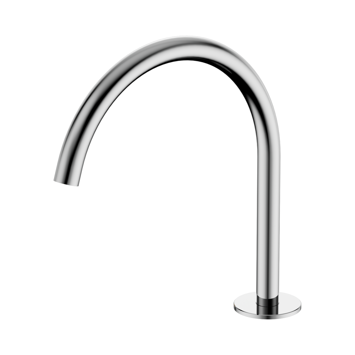 An image of Nero Tapware's Serenity Bath/Kitchen Arc Spout Chrome