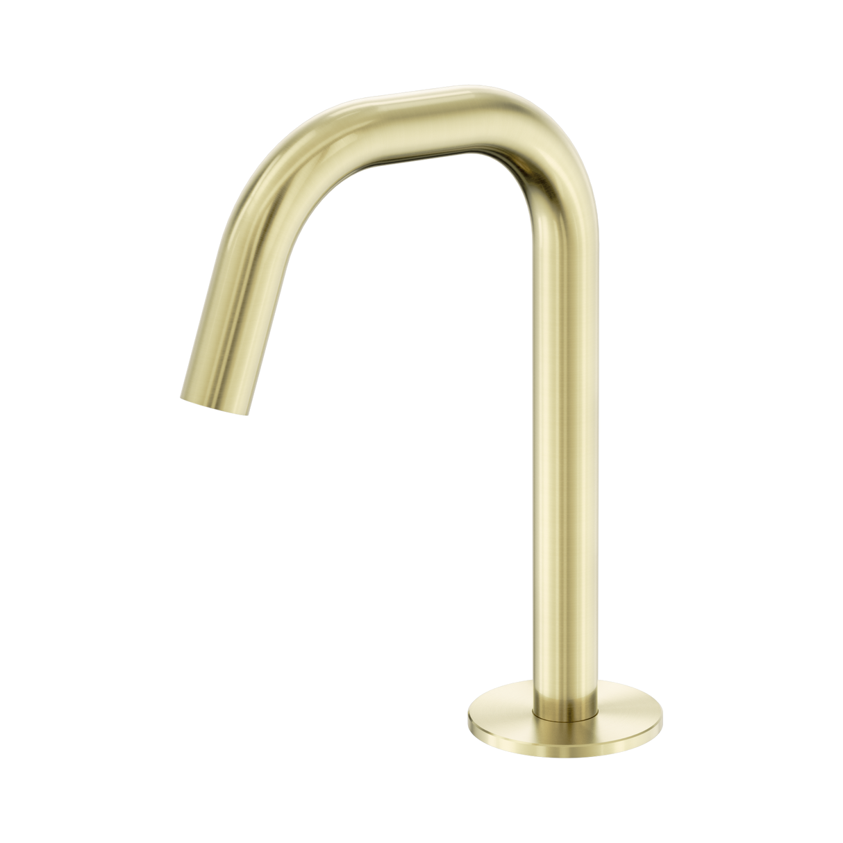 An image of Nero Tapware's Serenity Basin Edge Spout Brushed Gold