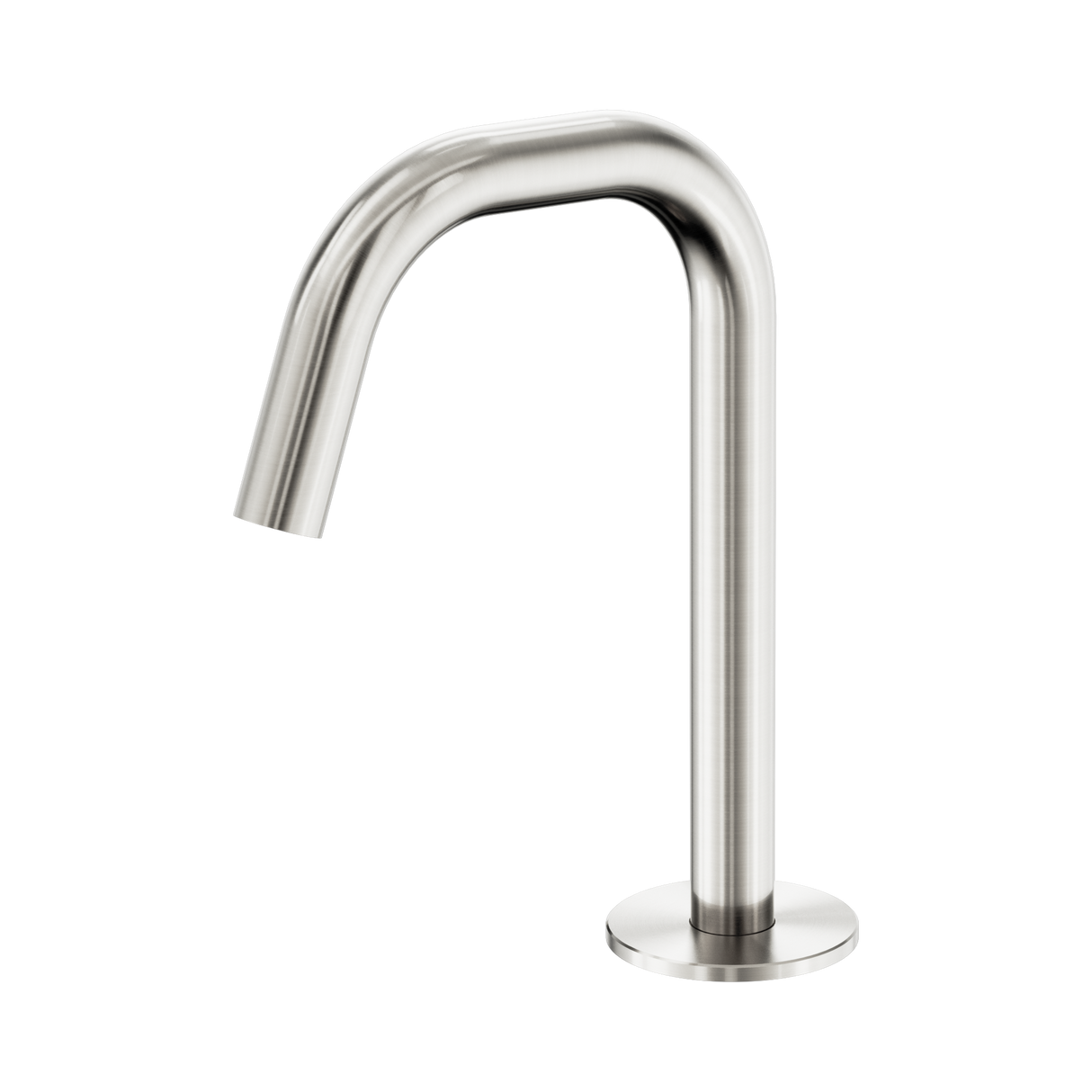 An image of Nero Tapware's Serenity Basin Edge Spout Brushed Nickel