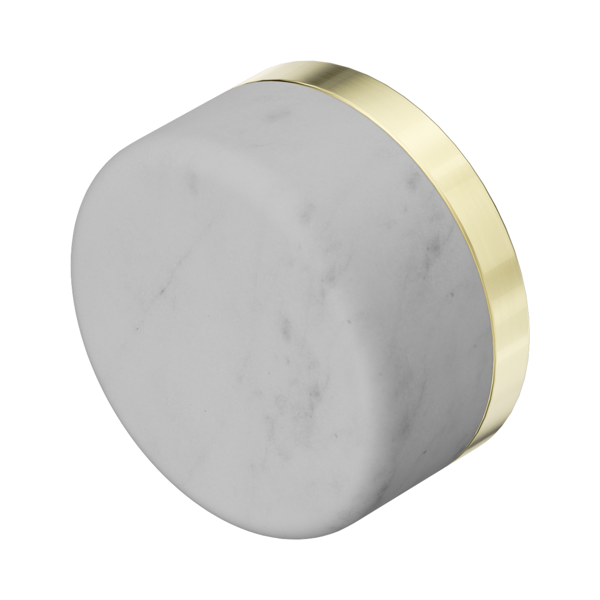 An image of Nero Tapware's Serenity Carrara Handle Brushed Gold
