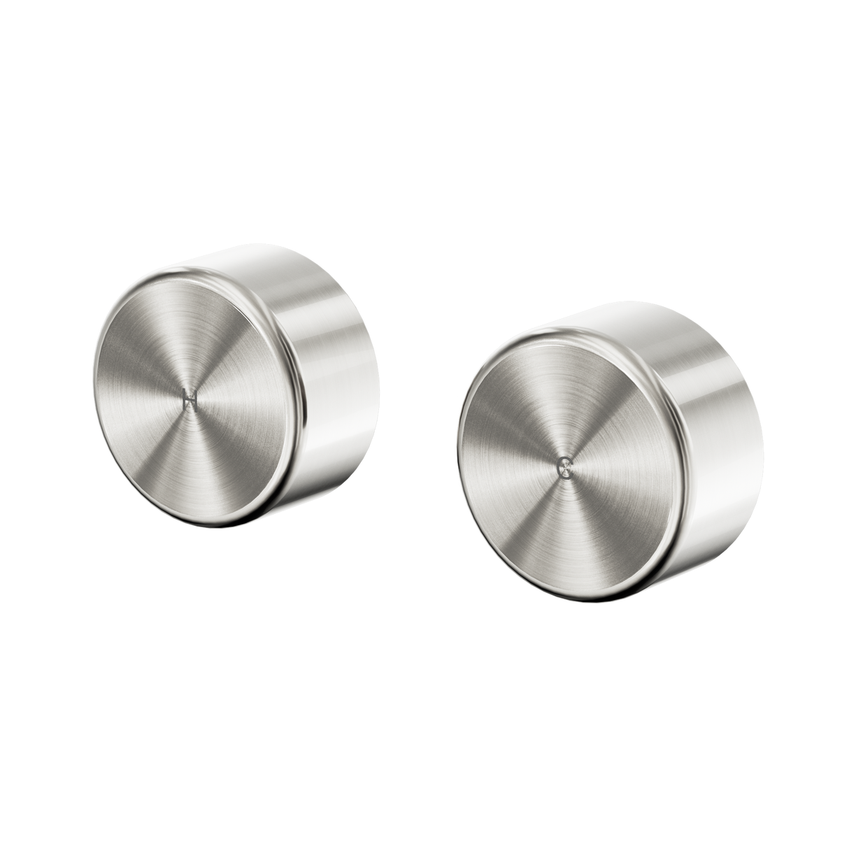 An image of Nero Tapware's Serenity Wall Top Assembly With Metal Handle Brushed Nickel