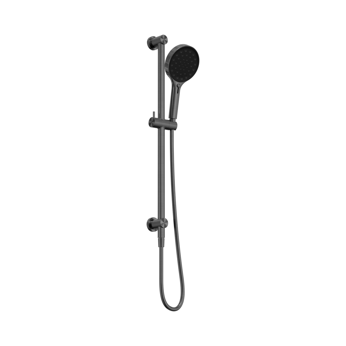 An image of Nero Tapware's Serenity Rail Shower Gun Metal