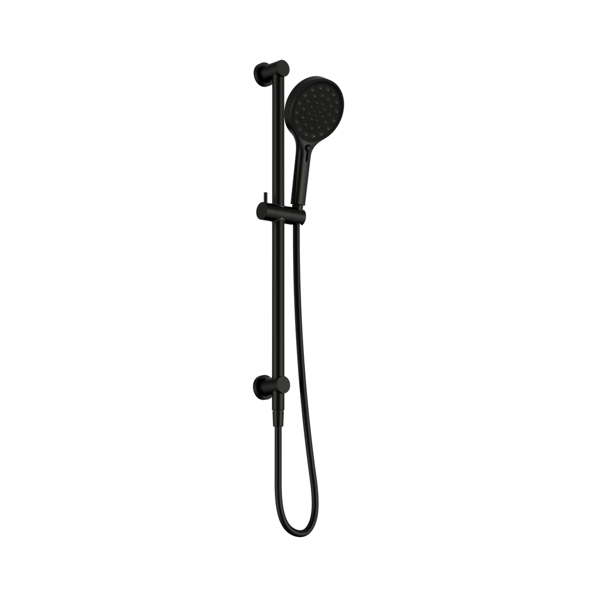 An image of Nero Tapware's Serenity Rail Shower Matt Black