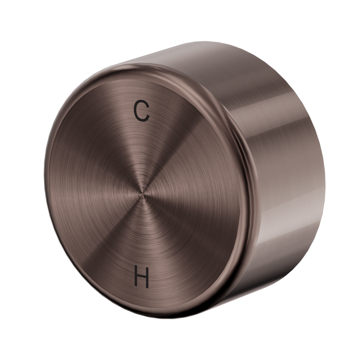 An image of Nero Tapware's Serenity Progressive Shower Mixer With Metal Handle Brushed Bronze