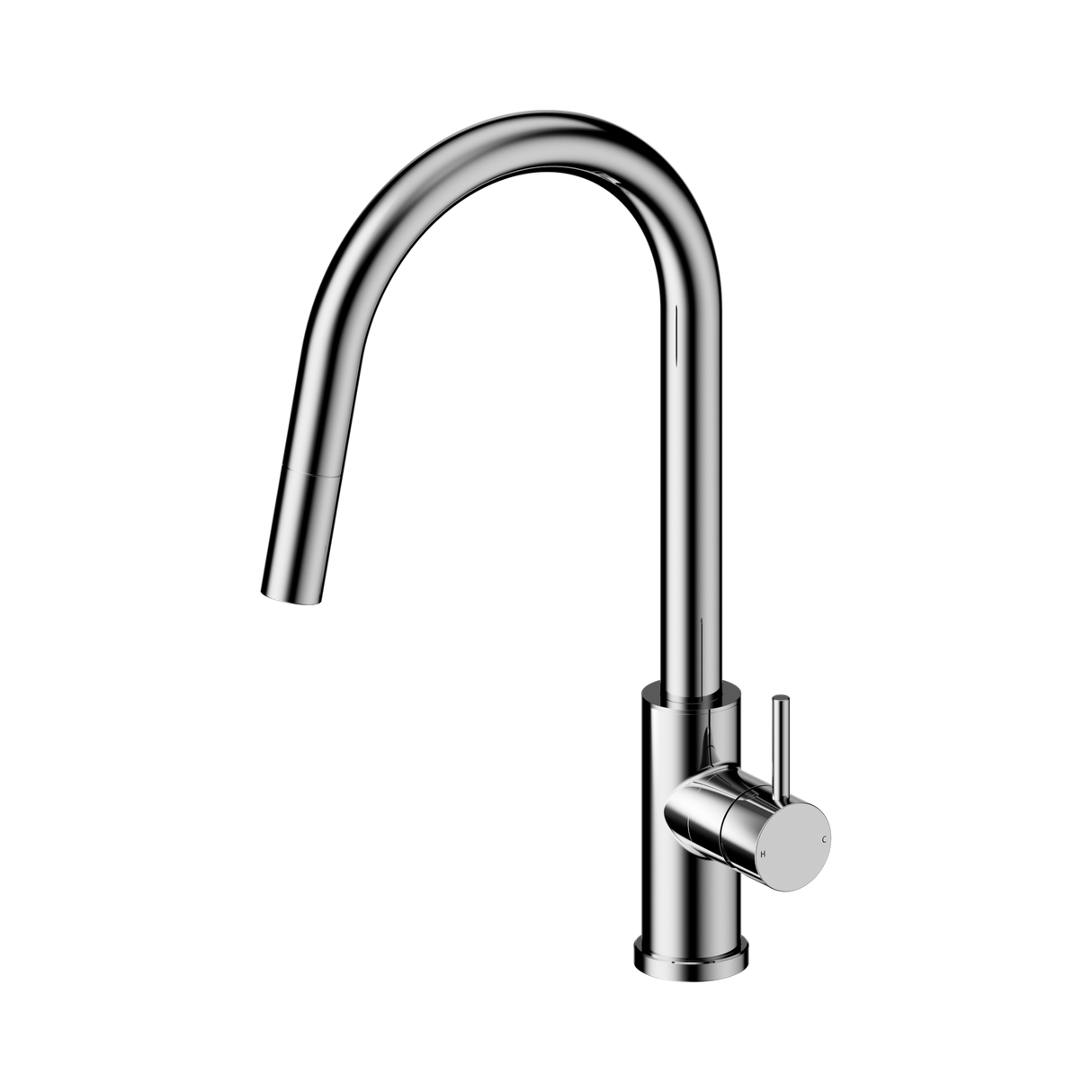 An image of Nero Tapware Dolce II Pull Out Sink Mixer Chrome