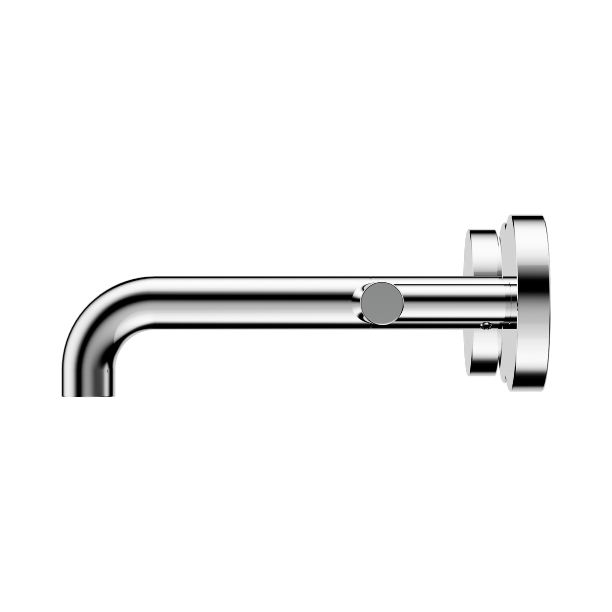An image of Nero Tapware Mecca Wall Basin/Bath Set 160mm Spout Chrome