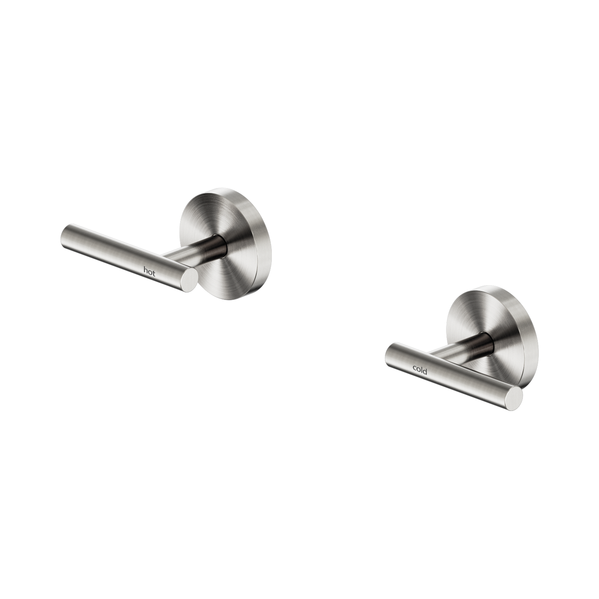 An image of Nero Tapware Mecca Wall Top Assemby Brushed Nickel