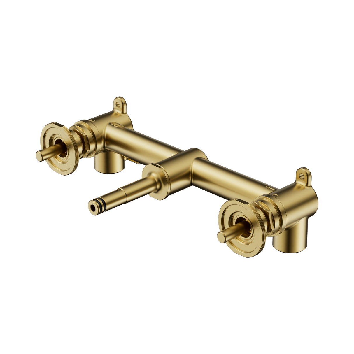 An image of Nero Tapware Mecca Wall Basin Set Body Only