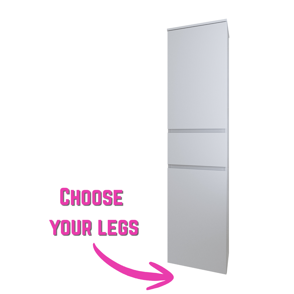 Fraser Tallboy 400mm On Legs Gold Collection