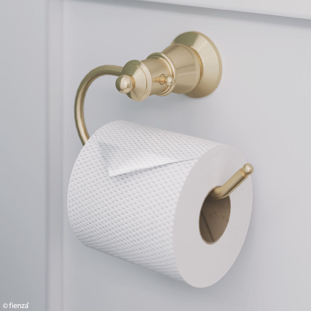 Lillian Toilet Roll Holder Urban Brass