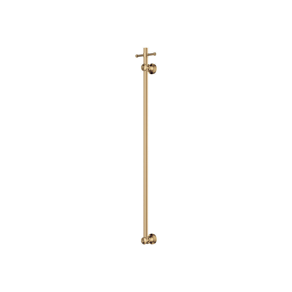 Lillian Vertical Heated Towel Rail 93 x 1000mm Urban Brass