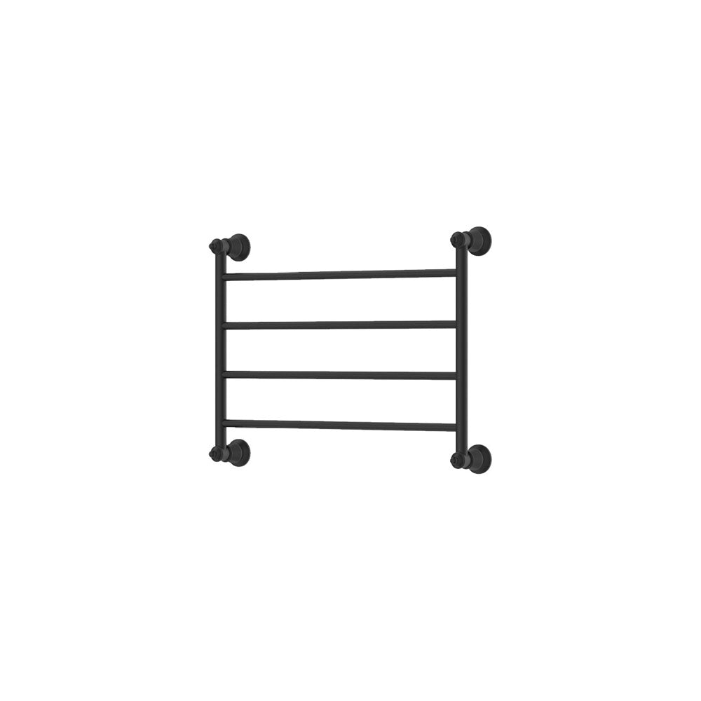 Lillian Heated Towel Rail 600 x 450mm Matt Black