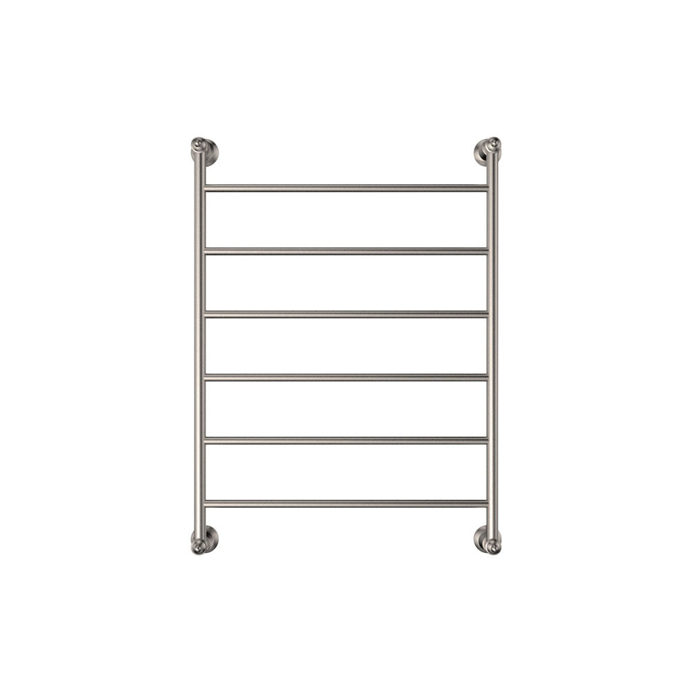 Lillian Heated Towel Rail 600 x 800mm Brushed Nickel