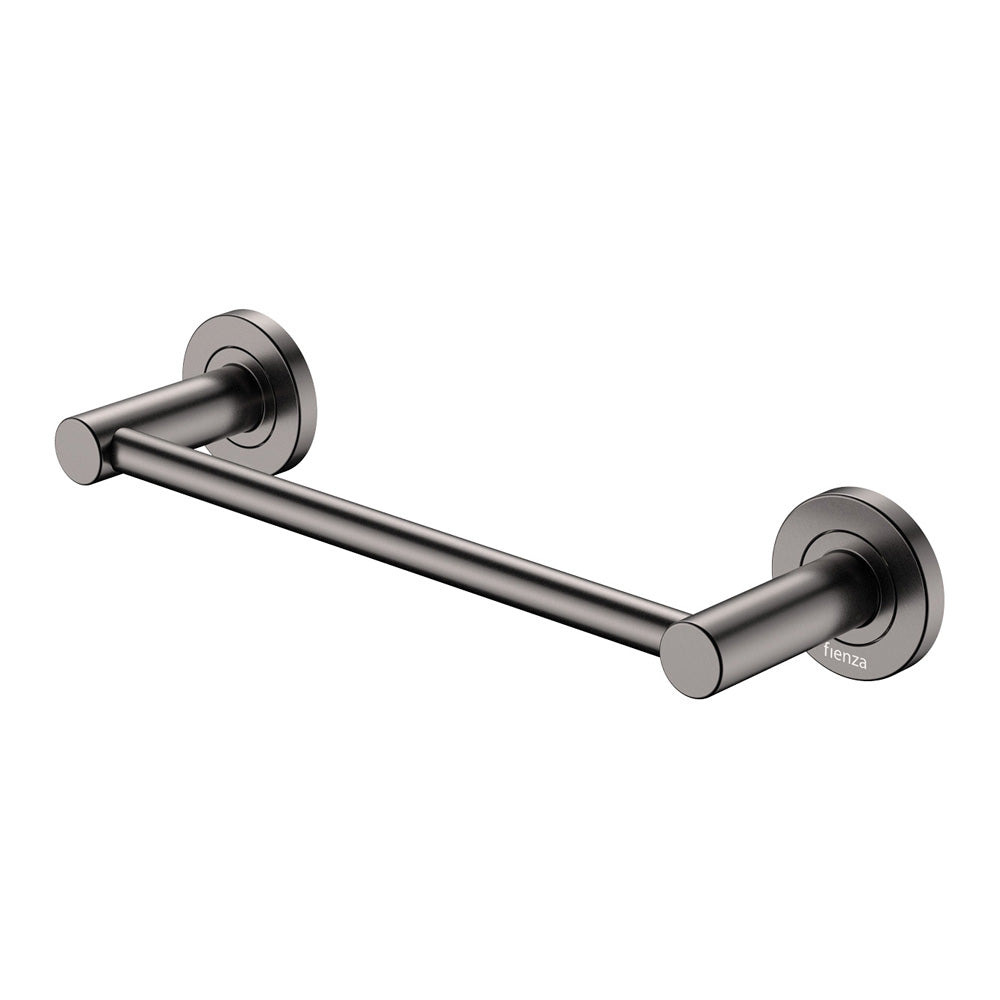 Kaya Single Towel Rail 300mm Gun Metal