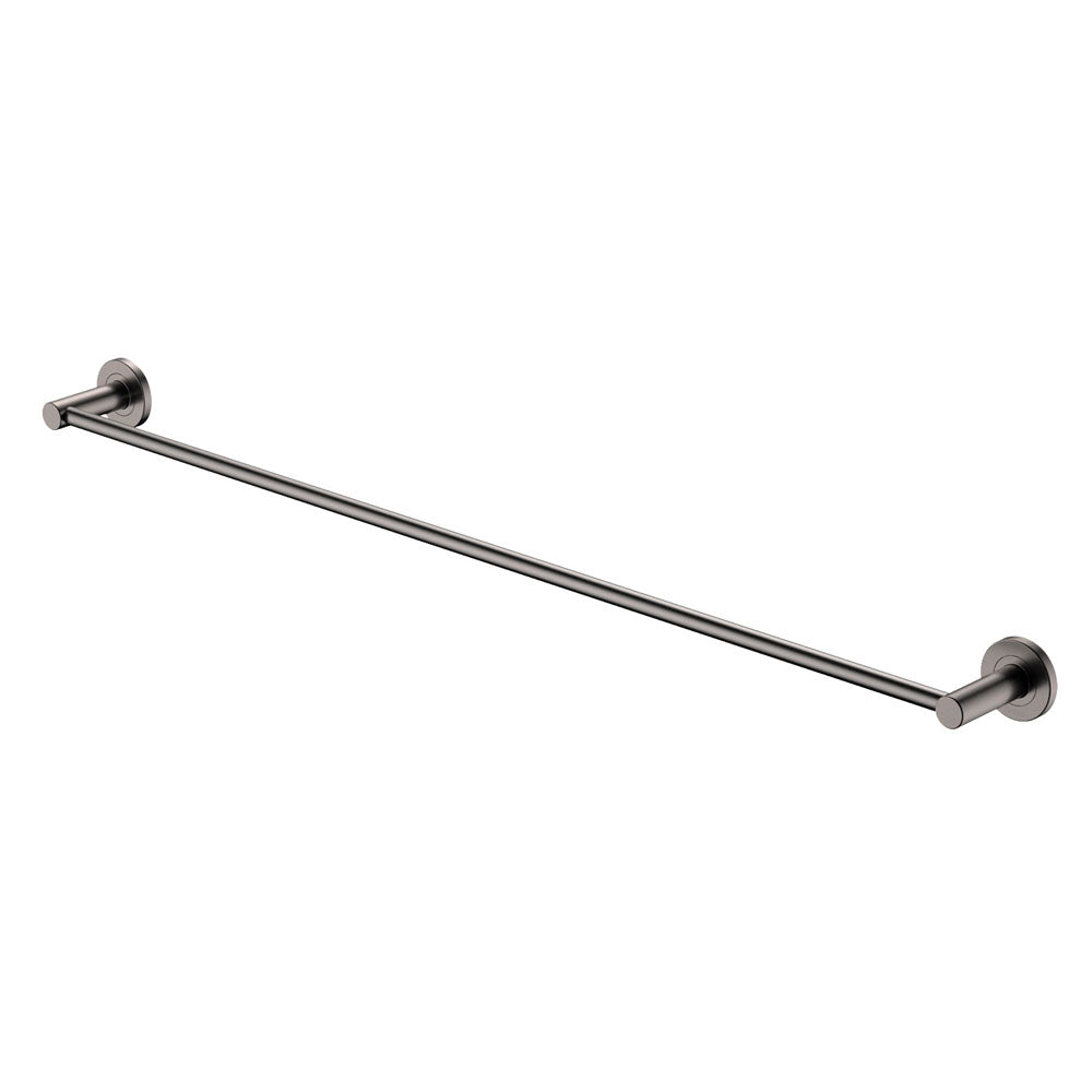 Kaya Single Towel Rail 900mm Gun Metal