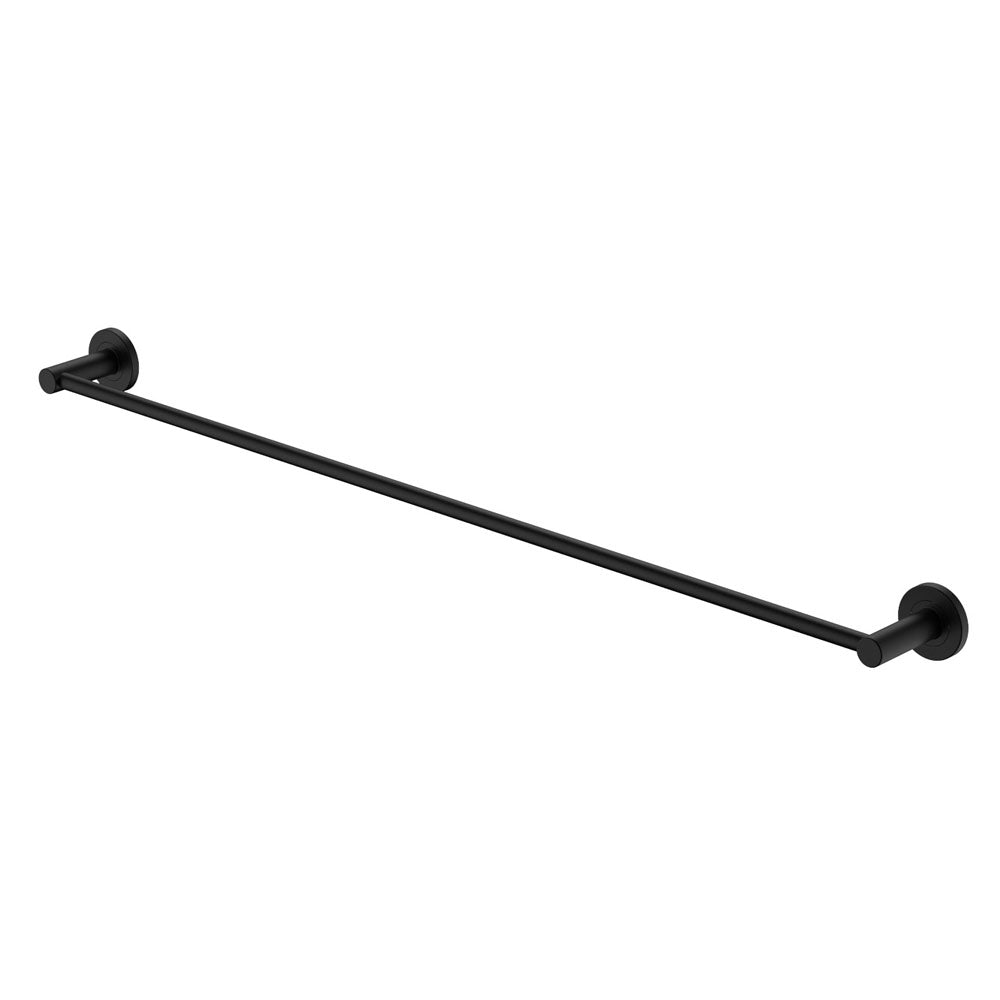 Kaya Single Towel Rail 900mm Matt Black