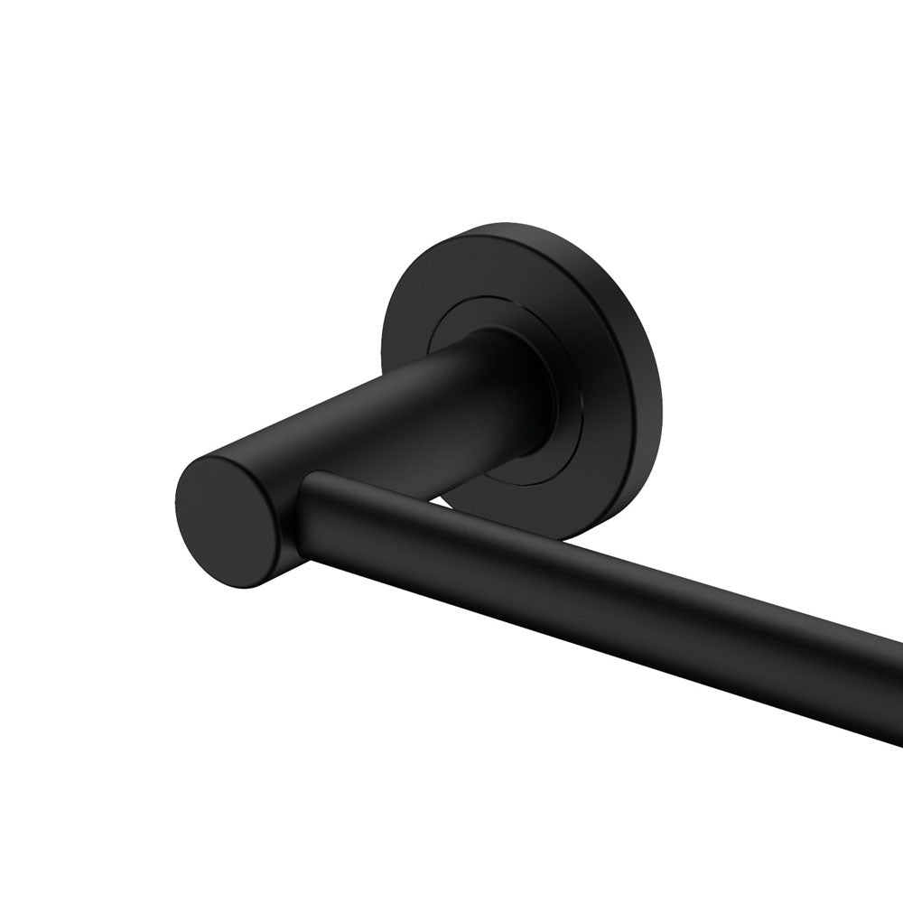Kaya Single Towel Rail 900mm Matt Black