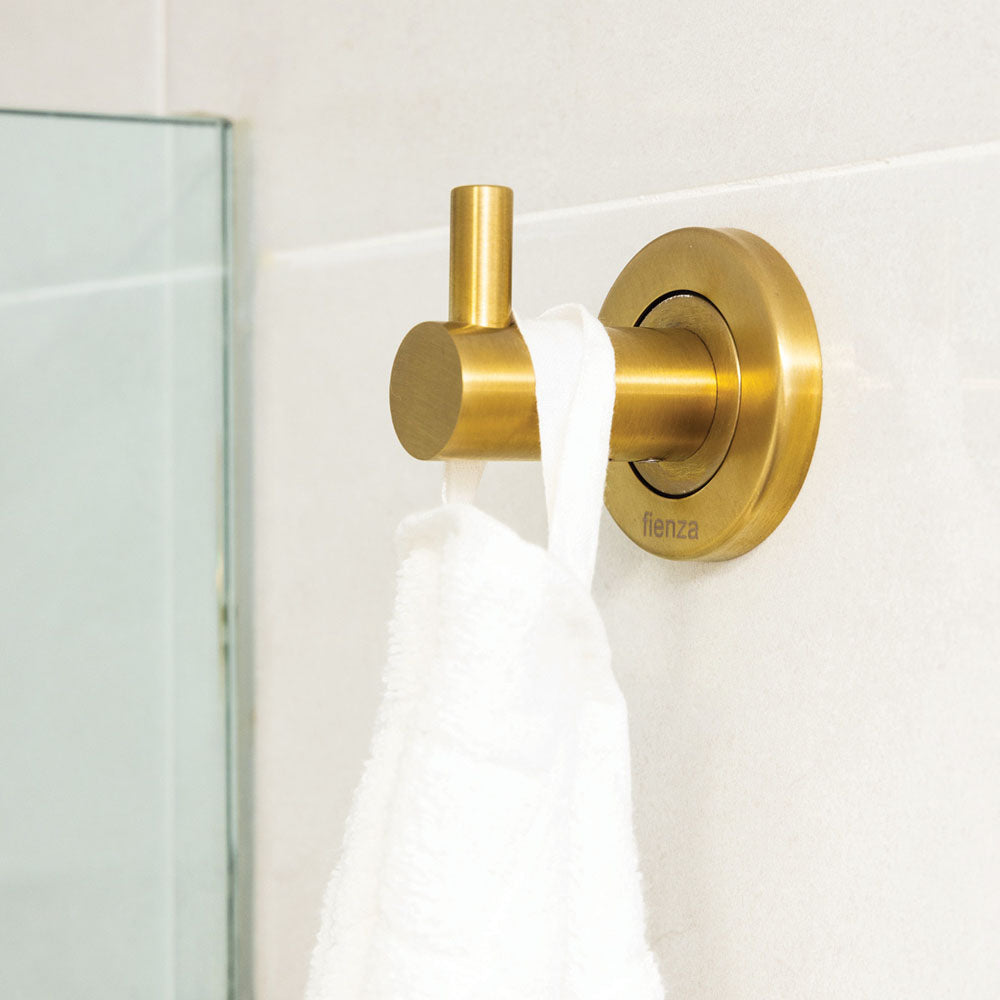 Kaya Robe Hook Urban Brass