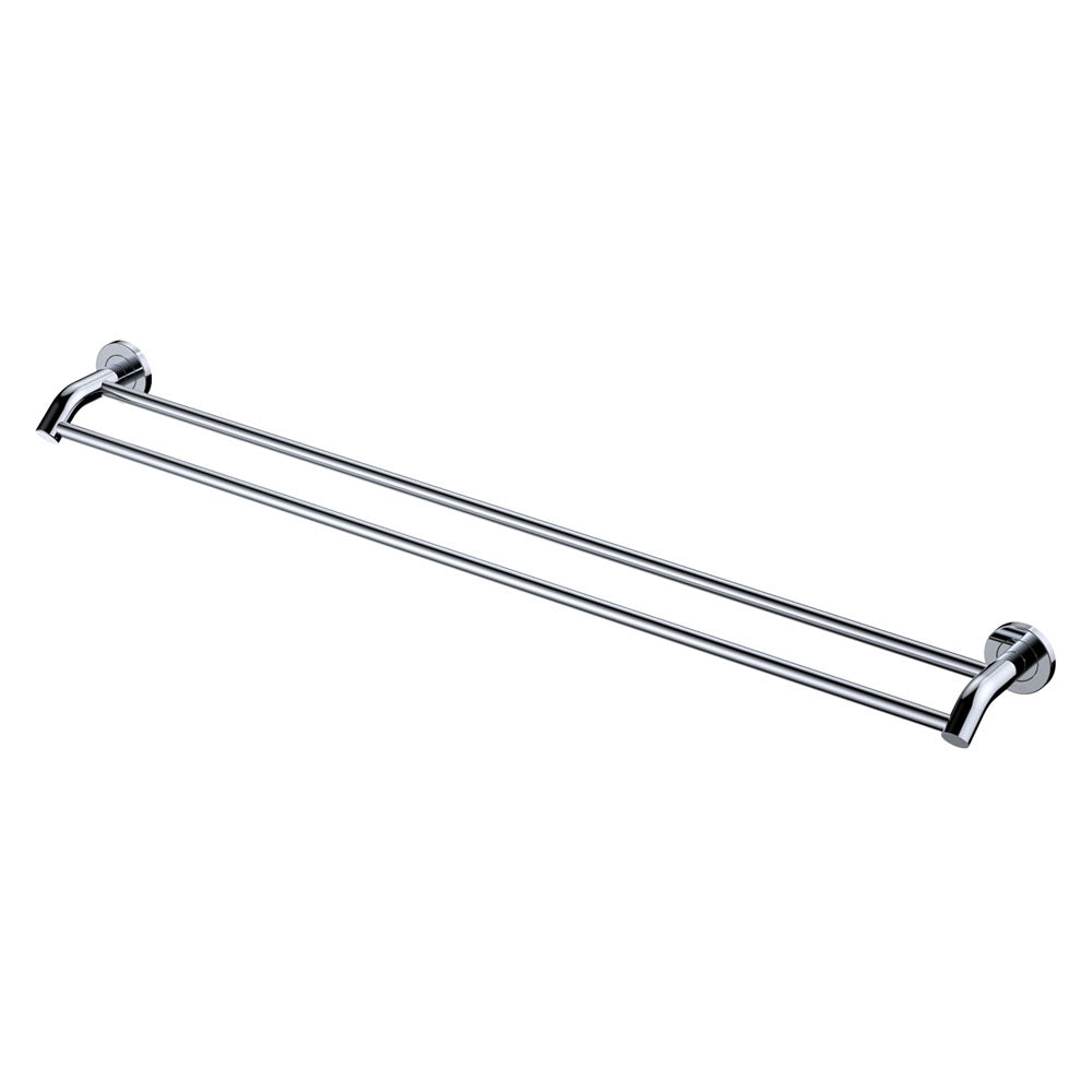 Kaya Double Towel Rail 900mm Chrome