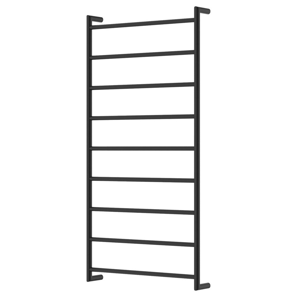 Kaya Heated Towel Rail 600 x 1200mm Matt Black