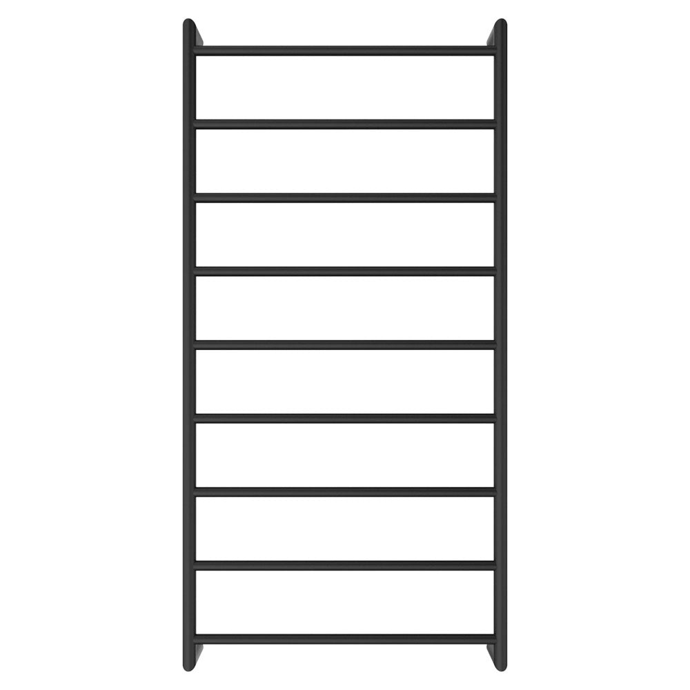 Kaya Heated Towel Rail 600 x 1200mm Matt Black
