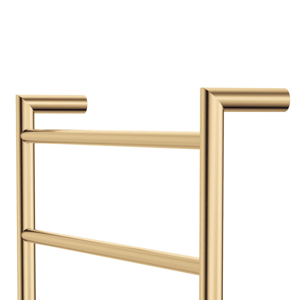 Kaya Heated Towel Rail 600 x 1200mm Urban Brass