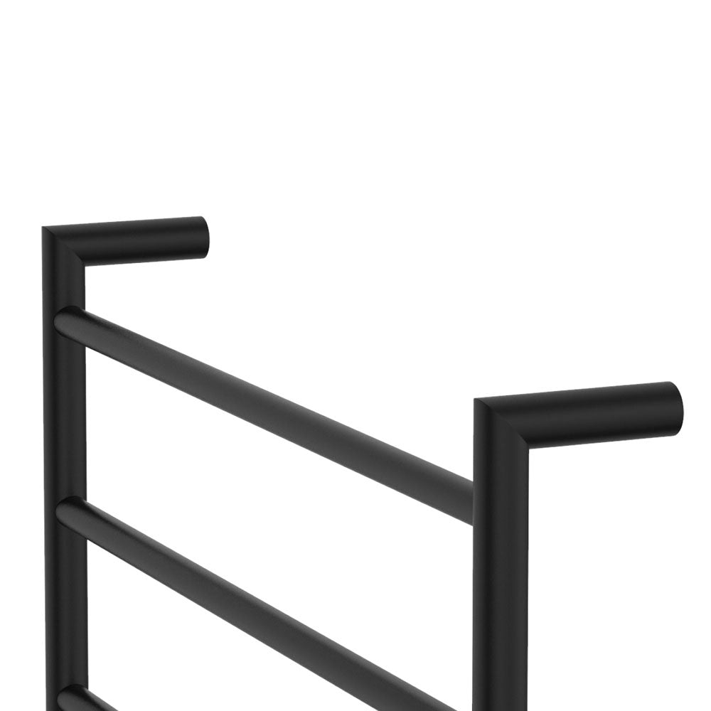 Kaya Heated Towel Rail 600 x 450mm Matt Black