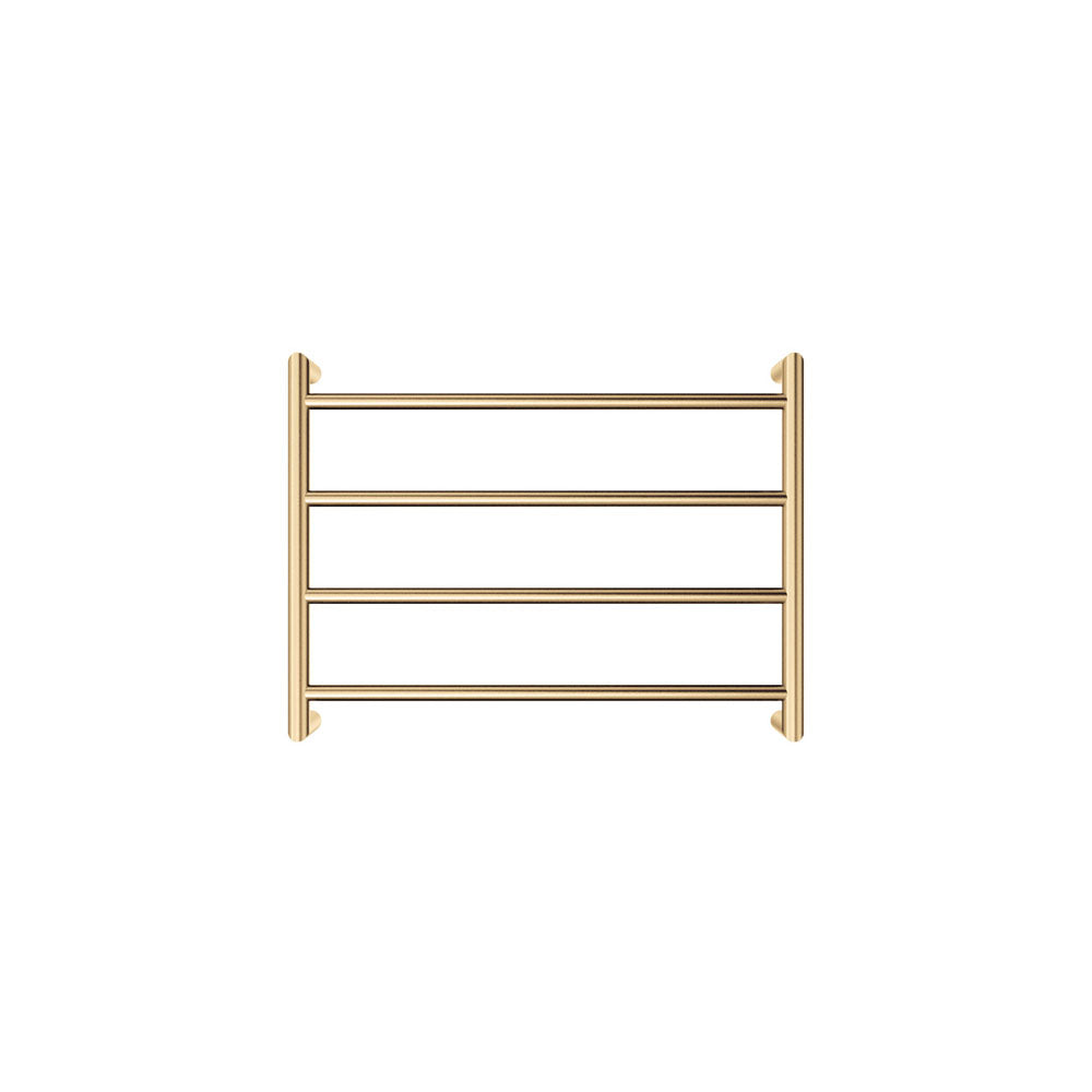 Kaya Heated Towel Rail 600 x 450mm Urban Brass
