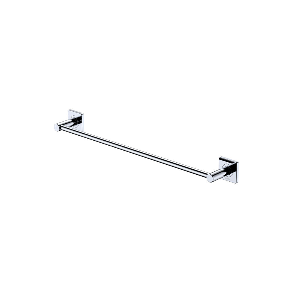 Sansa Single Towel Rail 600mm Chrome