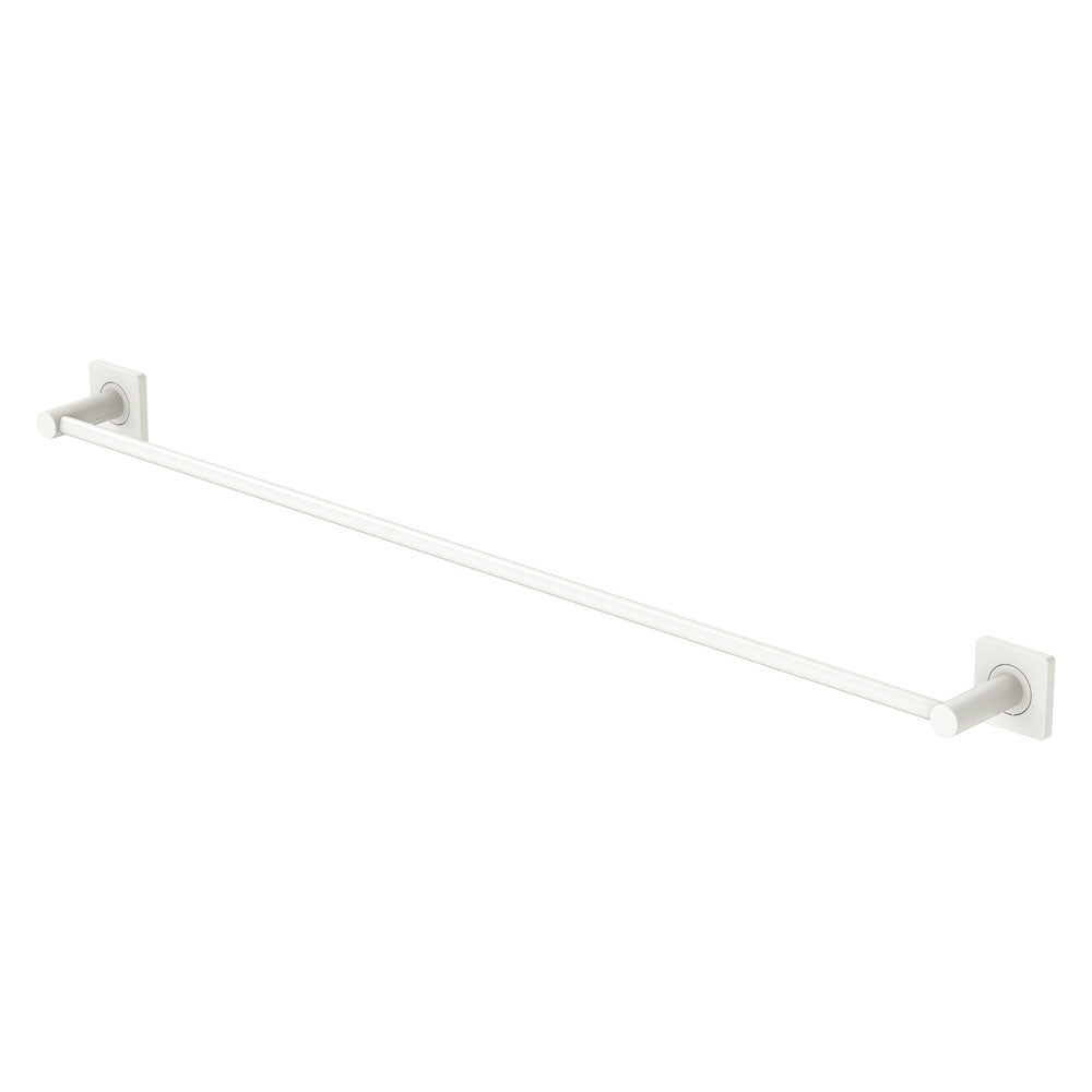Sansa Single Towel Rail 900mm Matt White