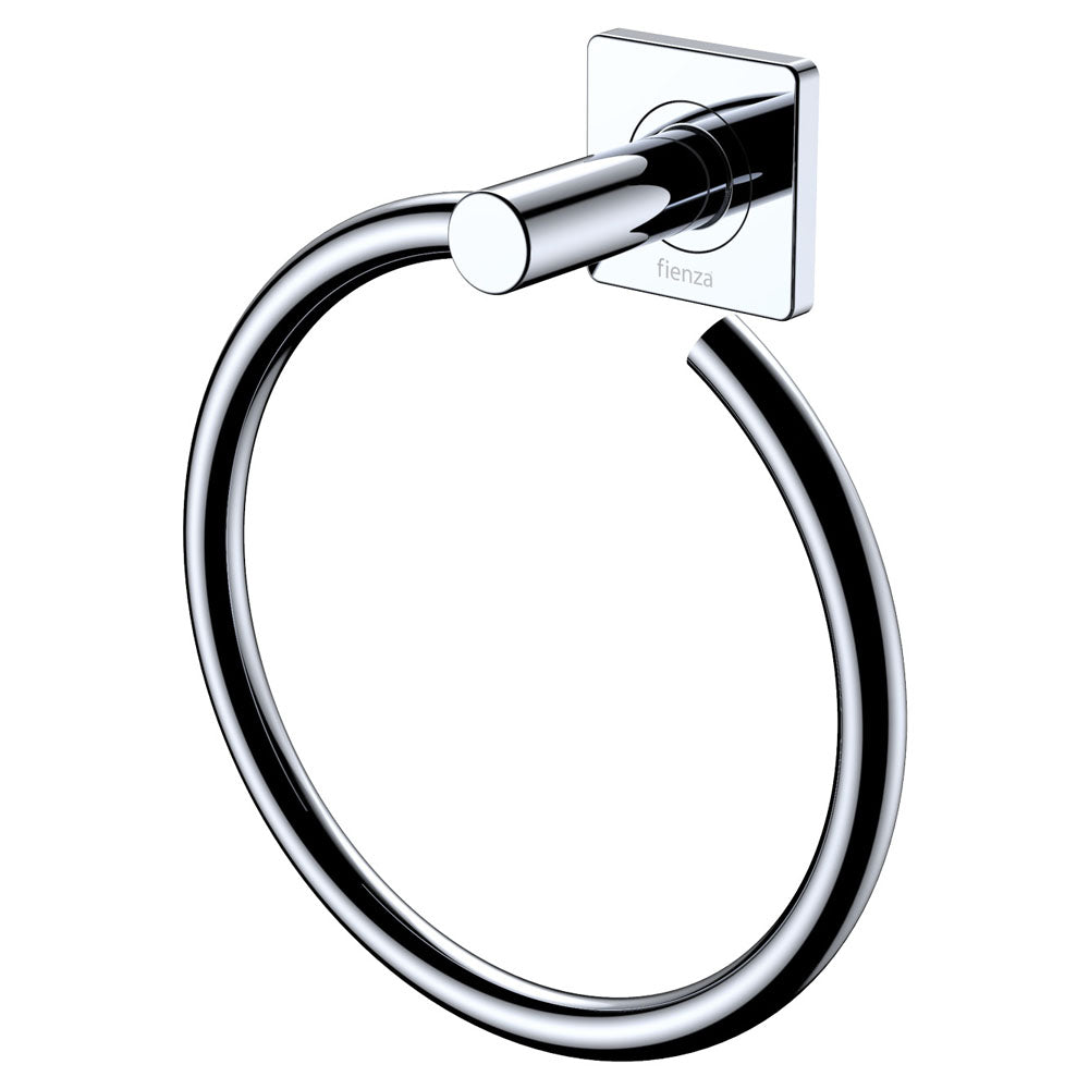 Sansa Hand Towel Ring Chrome