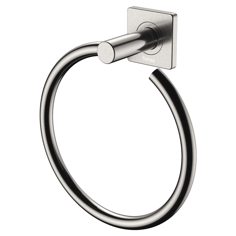 Sansa Hand Towel Ring Brushed Nickel