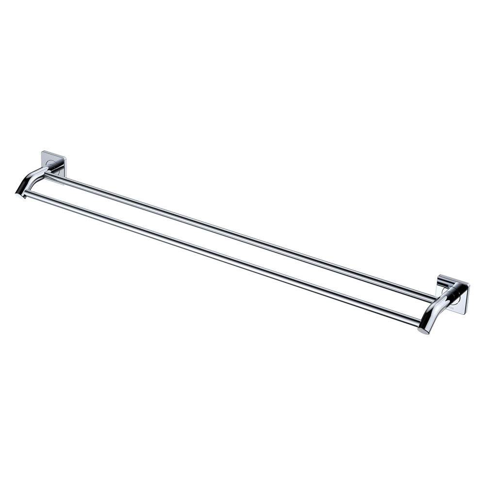Sansa Double Towel Rail 900mm Chrome