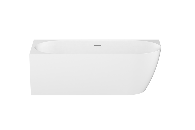 Glacier Acrylic Right Corner Bath 1700