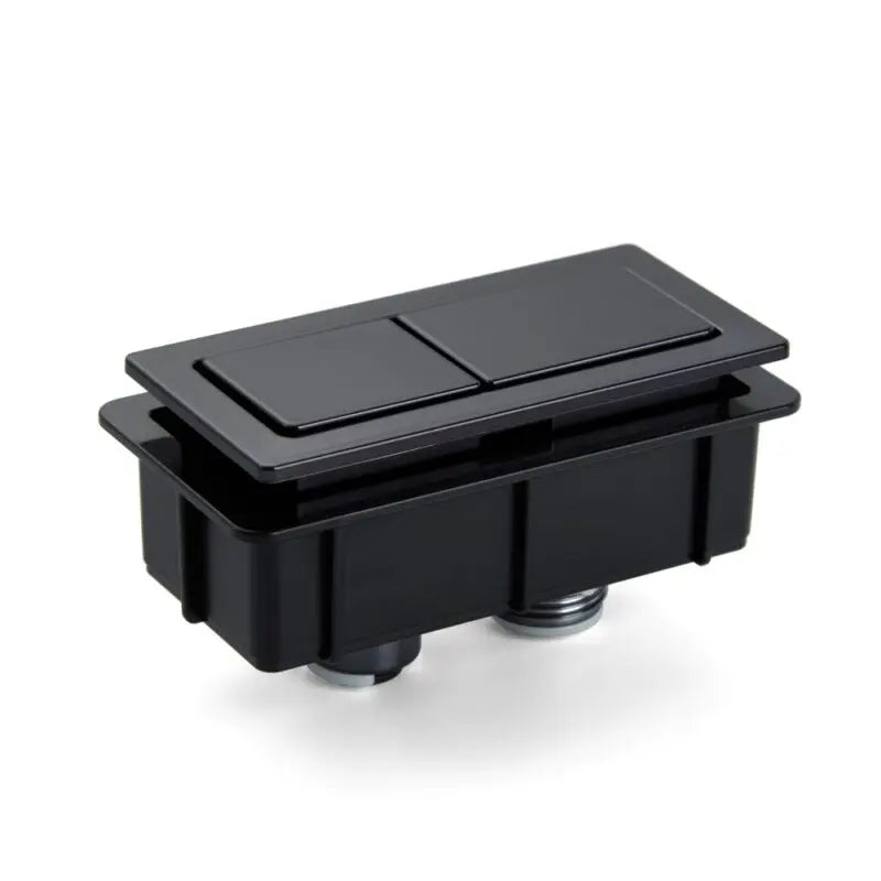 Zumi Back To Wall Toilet Suite Button - Matt Black