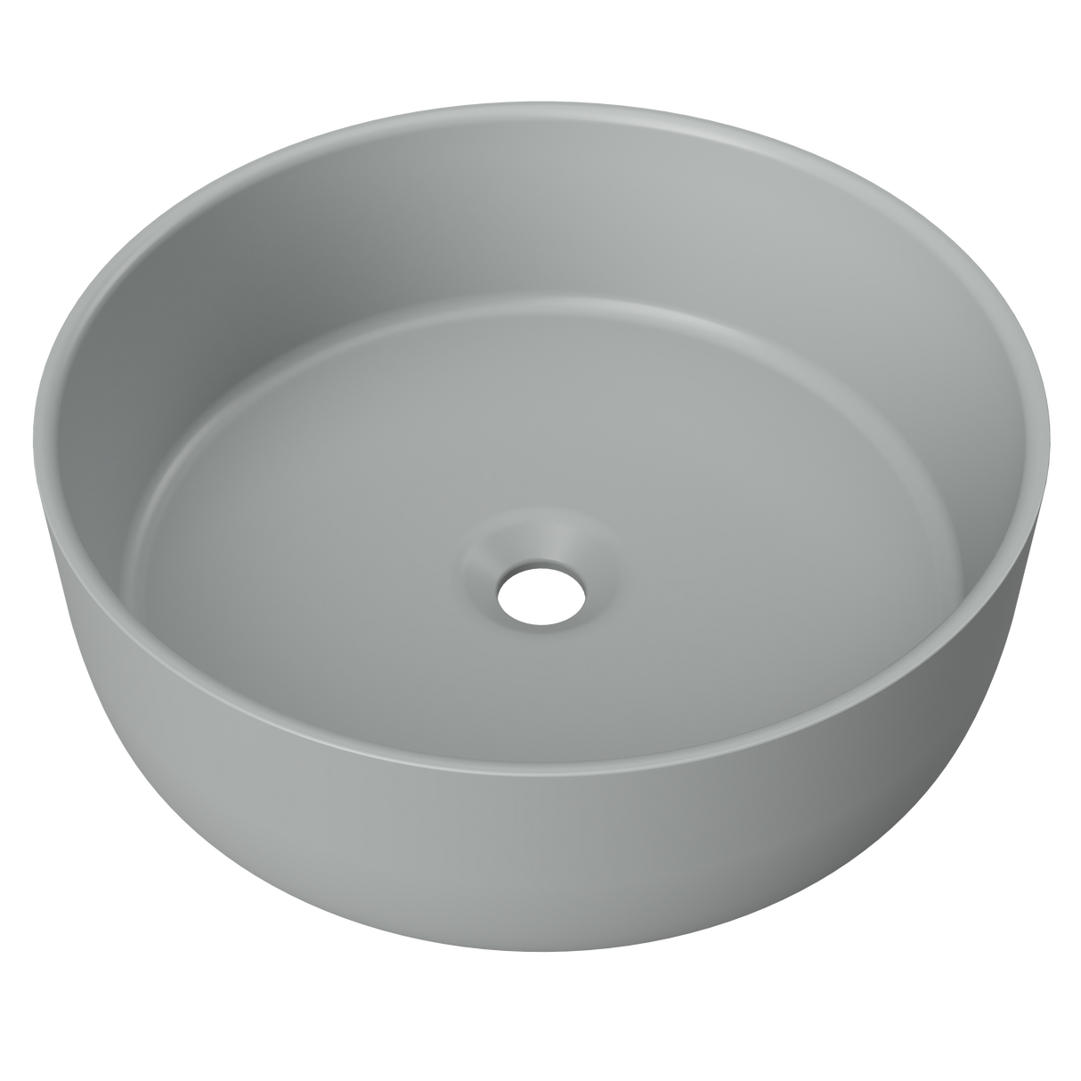 An image of Timberline's Allure Basin 360mm Grey Matt