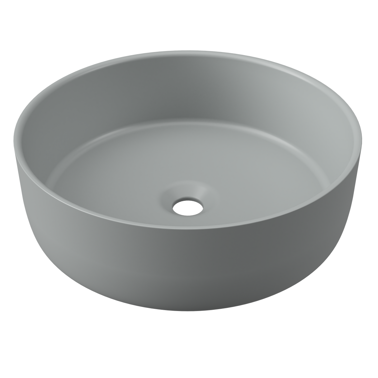 An image of Timberline's Allure Basin 360mm Grey Matt