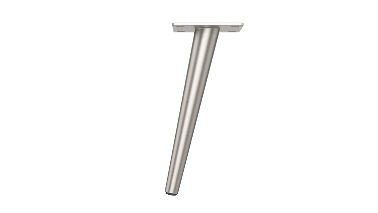 Angled 200mm Brushed Nickel Leg (ANG-LEG-200-BN)