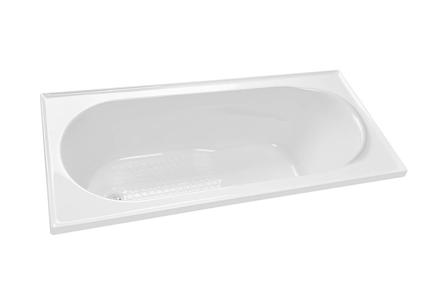 Bambino 1650 Inset Shower Bath - White