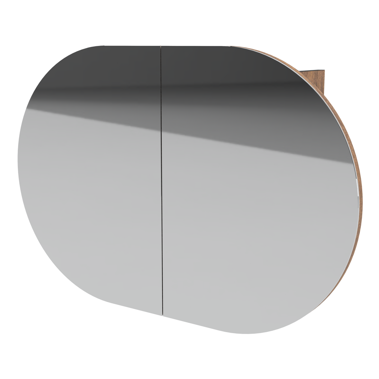 Ballad Mirror Cabinet 900mm Double Door Platinum Collection (BAL-SC-900-D-P)
