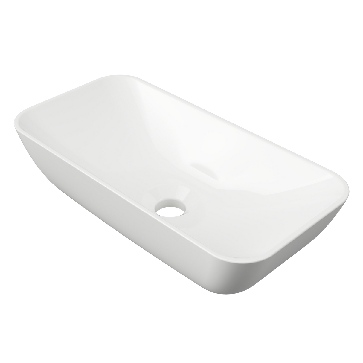 An image of Timberline's Bloom Basin 475mm White Gloss