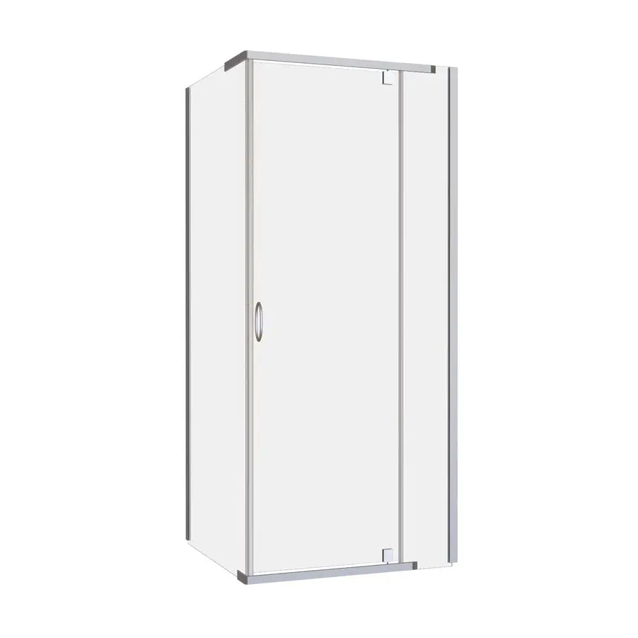 Cascade Shower Screen 1000 Chrome