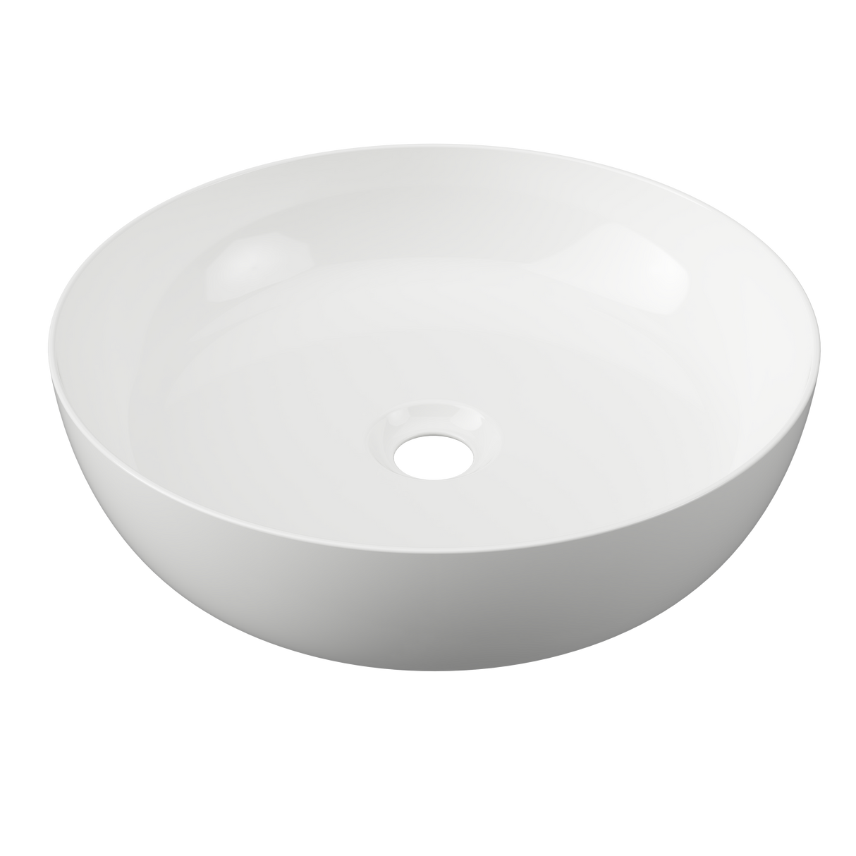 An image of Timberline's Chase Basin 400mm White Gloss