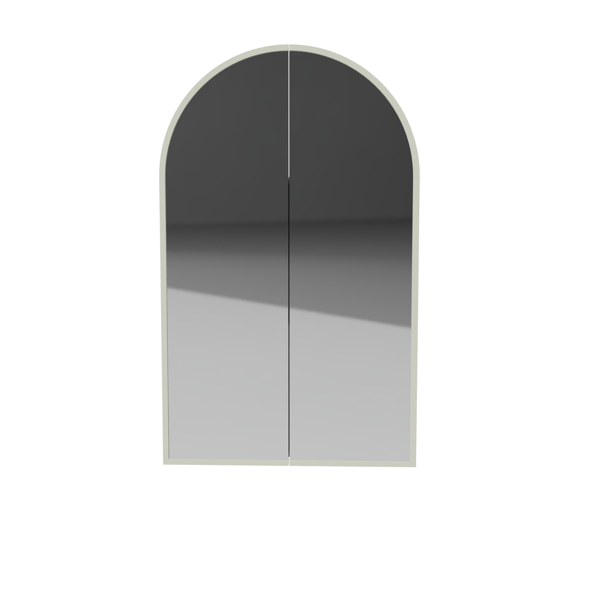 Church Frame Mirror Cabinet 630mm Double Door Gold Collection (CHUF-SC-630-D-G)