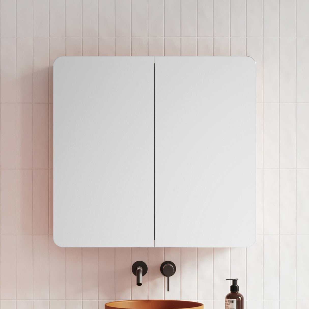 Colby Mirror Cabinet 750mm Double Door Gold Collection (COL-SC-740-D-G)