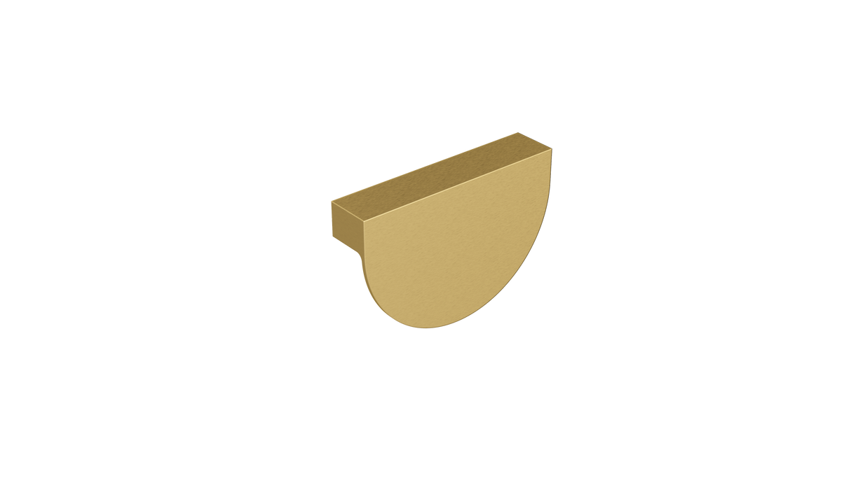 Crescent 96mm Brushed Gold Handle (CRE-H-96-BG)