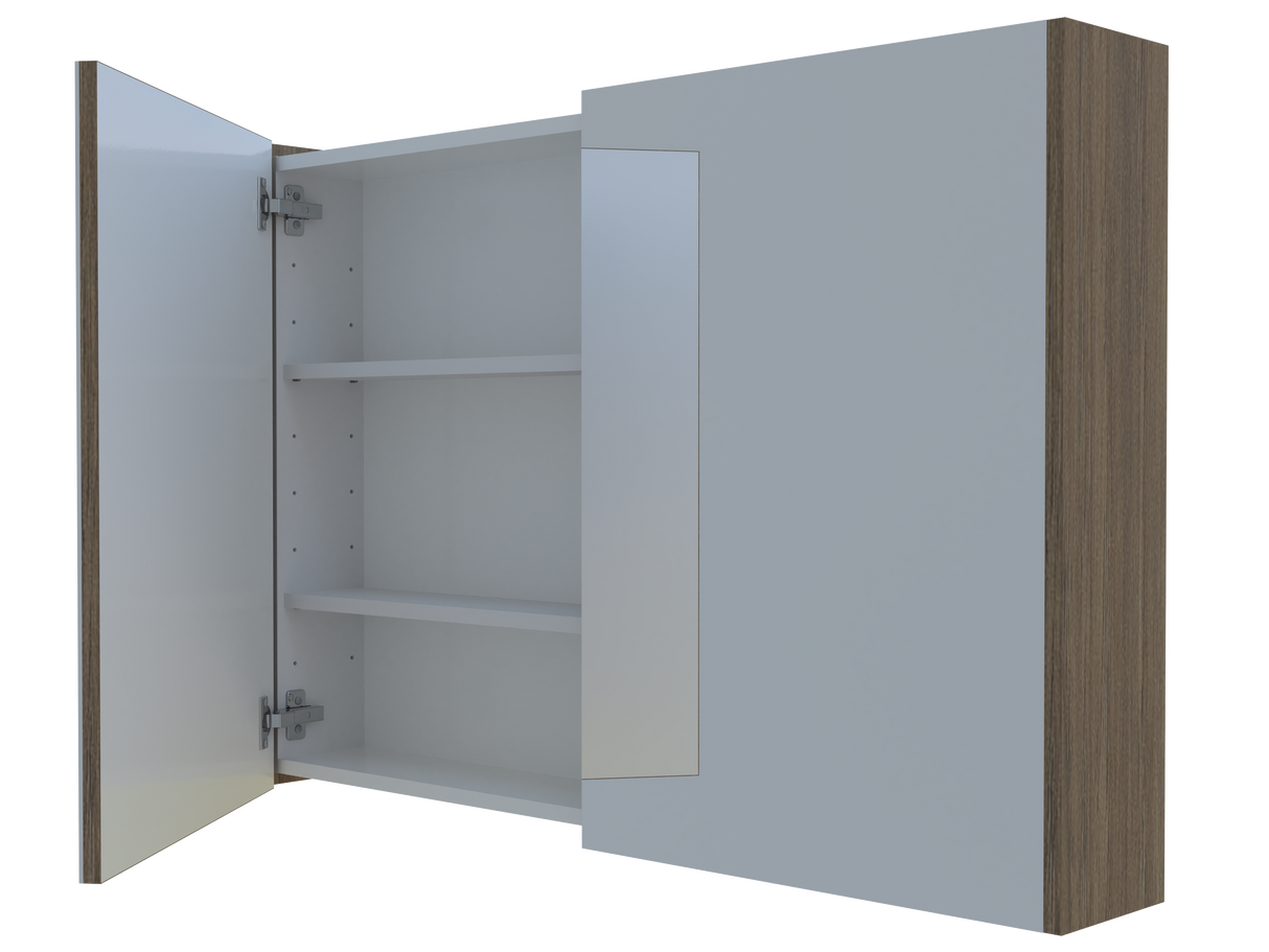 Denver Mirror Cabinet 1050mm Double Door Gold Collection (DEN-SC-1050-D-G)