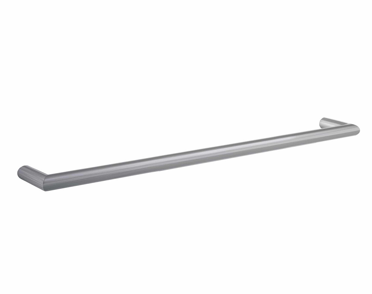 Thermorail Round Single Rail 832x32x100mm 23Watts - Brushed - Includes Transformer